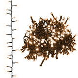Vidaxl Light Garland Compact med 400 lysdioder Varm hvid 13 m PVC