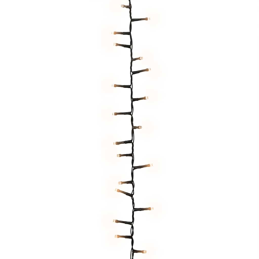Vidaxl Light Garland Compact med 400 lysdioder Varm hvid 13 m PVC