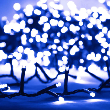 Vidaxl Light Garland Compact med 1000 lysdioder Blå 25 M PVC