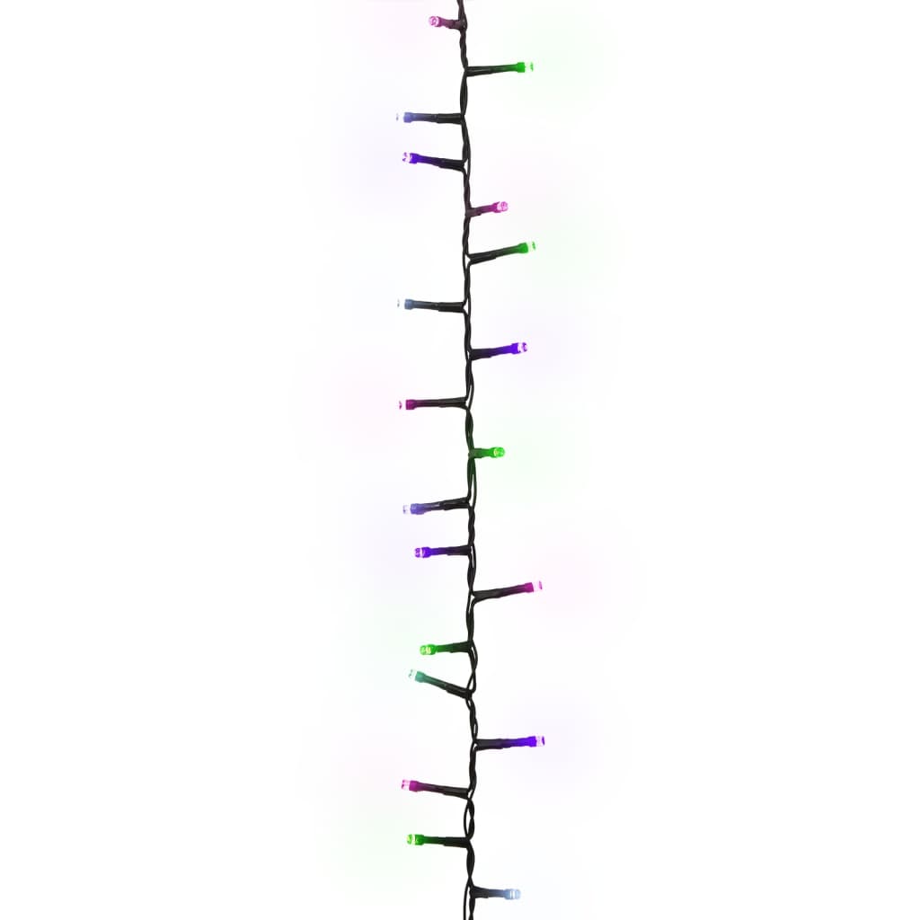 Vidaxl Light Garland Compact med 2000 LEDS Pastel Multi -farvede 45 M PVC