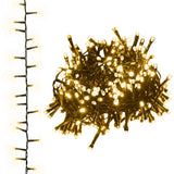 Vidaxl Light Garland Compact med 3000 lysdioder Varm hvid 65 m PVC