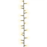 Vidaxl Light Garland Compact med 3000 lysdioder Varm hvid 65 m PVC