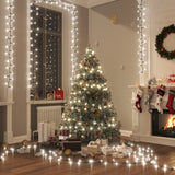 Vidaxl Light Garland Compact med 3000 lysdioder Kold hvid 65 M PVC