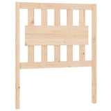 Vidaxl hoofdbord 80,5x4x100 cm massief grenenhout