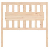 Vidaxl hoofdbord 105,5x4x100 cm massief grenenhout