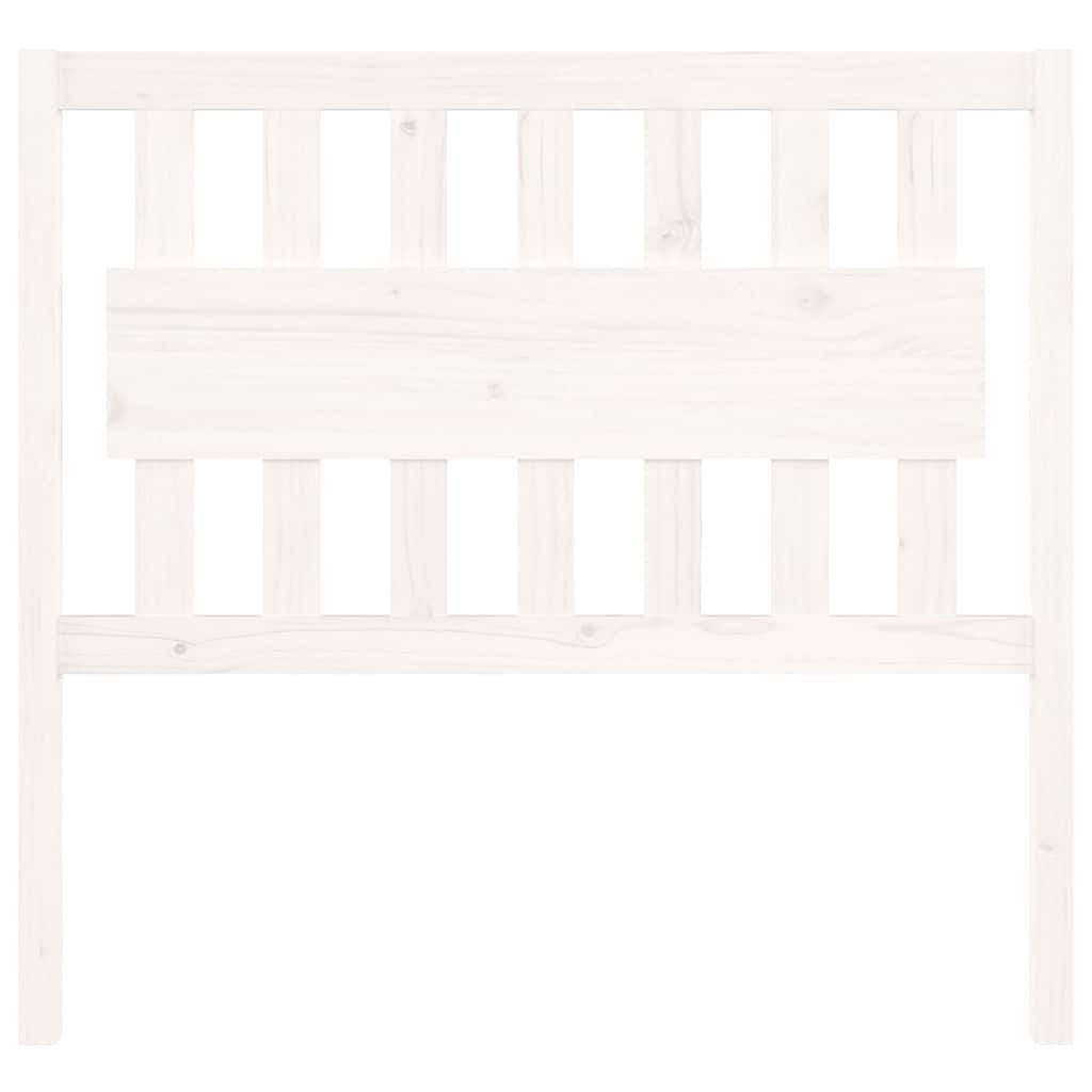 Vidaxl hoofdbord 105,5x4x100 cm massief grenenhout