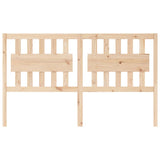 Vidaxl hoofdbord 155,5x4x100 cm massief grenenhout