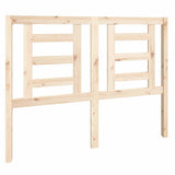 Vidaxl hoofdbord 126x4x100 cm massief grenenhout