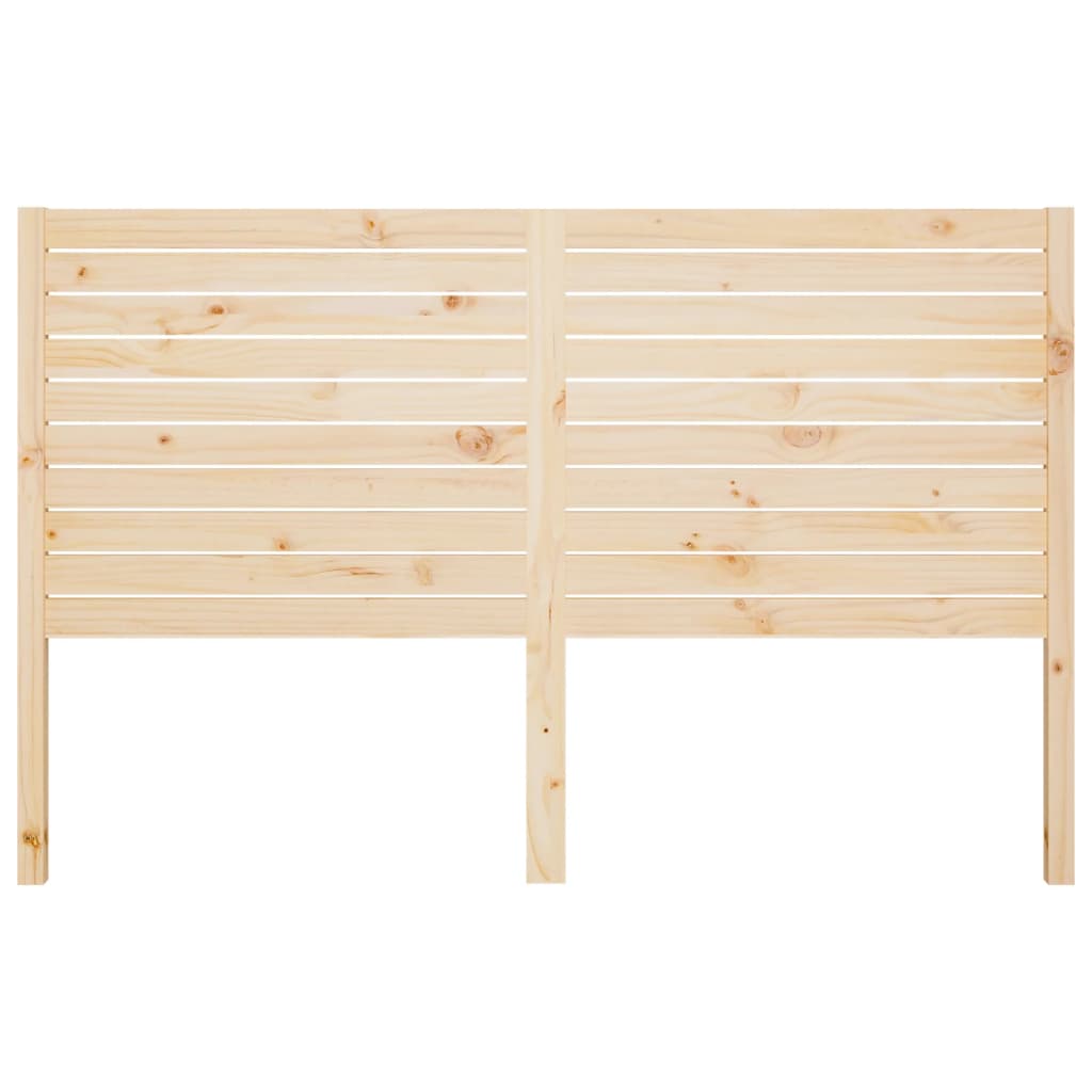 Vidaxl hoofdbord 146x4x100 cm massief grenenhout