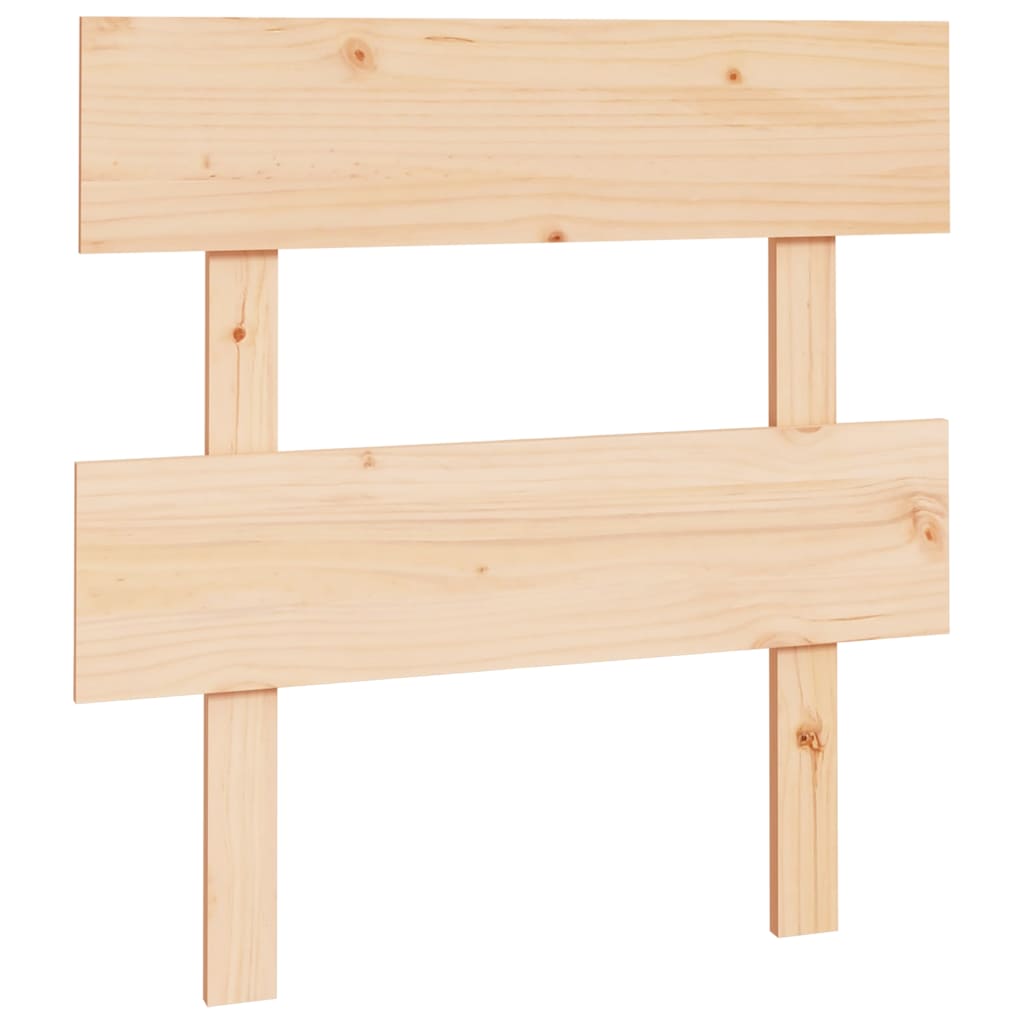 Vidaxl hoofdbord 93,5x3x81 cm massief grenenhout