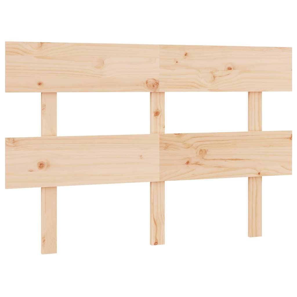 Vidaxl hoofdbord 124x3x81 cm massief grenenhout