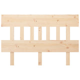 Vidaxl hoofdbord 123,5x3x81 cm massief grenenhout