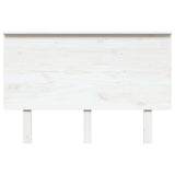 Vidaxl hoofdbord 124x6x82,5 cm massief grenenhout wit