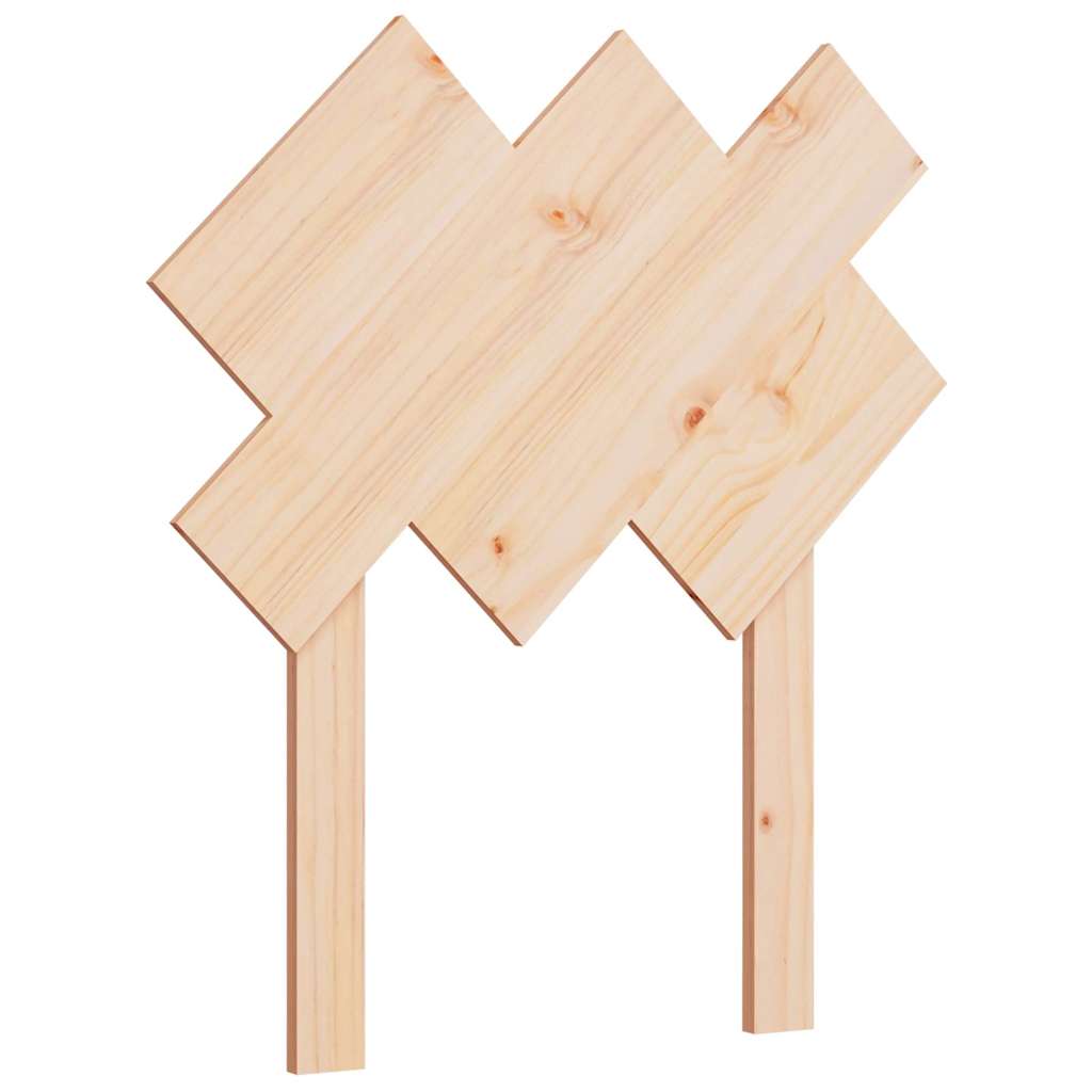 Vidaxl hoofdbord 72,5x3x81 cm massief grenenhout