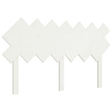 Vidaxl hoofdbord 151,5x3x81 cm massief grenenhout wit