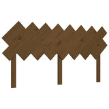 Vidaxl hoofdbord 159,5x3x80,5 cm massief grenenhout honingbruin