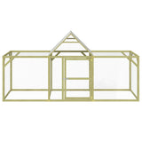 Vidaxl Chicken Coop 300x100x150 cm imprægneret fast fyrretræ