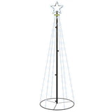 Vidaxx kegle juletræ 108 LED'er 70x180 cm kold hvid
