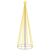 Vidaxx kegle juletræ 310 LED'er 100x300 cm varm hvid