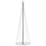 Vidaxx kegle juletræ 310 LED'er 100x300 cm varm hvid