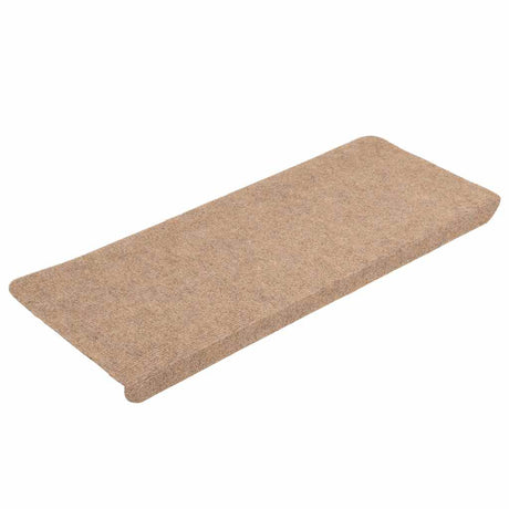 Vidaxl Stair Mats Self -fast 15 ST 65x24,5x3,5 cm beige