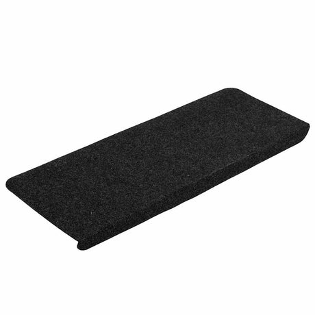 Vidaxl Stair Mats Self -fast 15 ST 65x24,5x3,5 cm sort