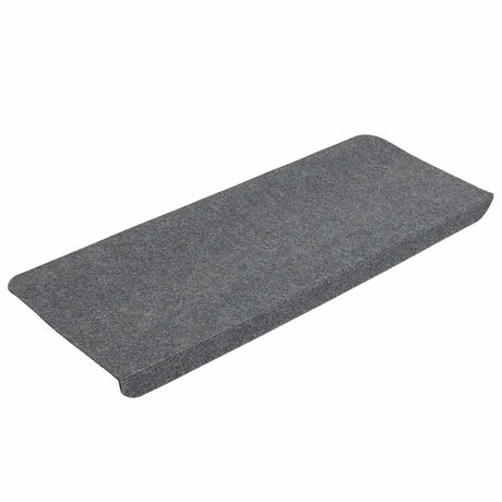 Vidaxl Stair Mats Self -fast 15 ST 65x24,5x3,5 cm grå
