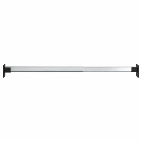 Vidaxl tøjskinner 2 pcs Teleskop 58-100 cm sølvfarvet