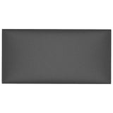 Vidaxl vægpaneler 12 stk 0,54 m² 30x15 cm Kunstig lædergrå