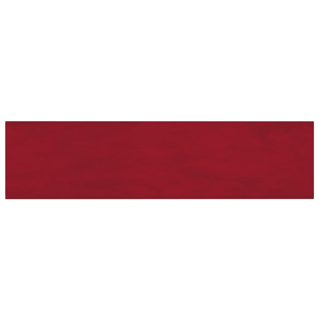 Vidaxl vægpaneler 12 ST 1,08 m² 60x15 cm Velvet Wine Red