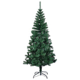 Vidaxl Kunstkerstboom med iriserende ender 240 cm PVC Green