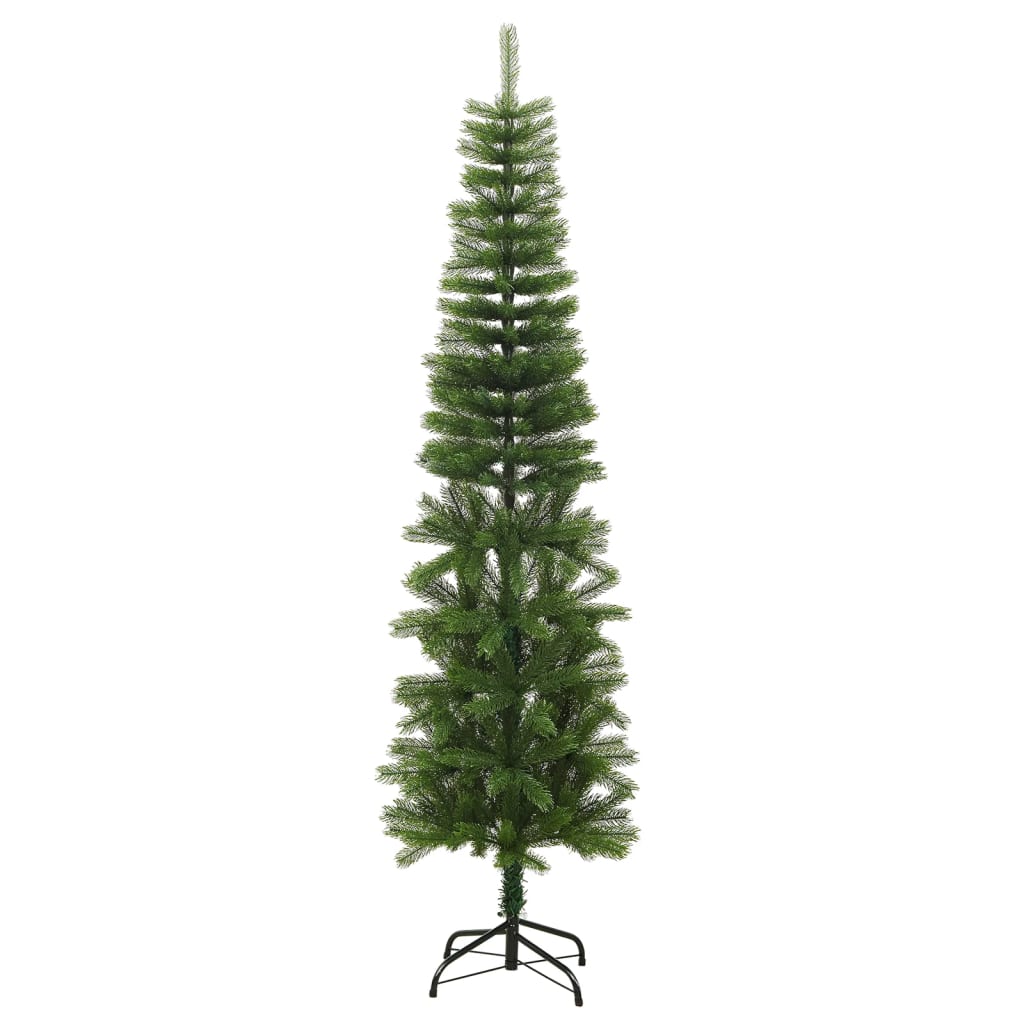 Vidaxl Kunstkerstboom med standard smal 210 cm pe