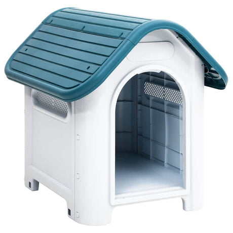 Vidaxl Dog loft 59x75x66 cm polypropenblå