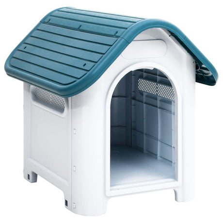 Vidaxl Dog loft 59x75x66 cm polypropenblå