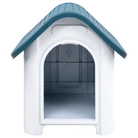 Vidaxl Dog loft 59x75x66 cm polypropenblå