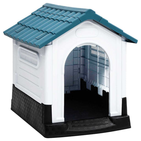 Vidaxl Dog loft 57x68x66 cm polypropenblå