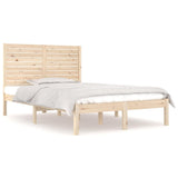 Vidaxl bedframe massief hout 135x190 cm
