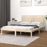 Vidaxl bedframe massief hout 120x190 cm