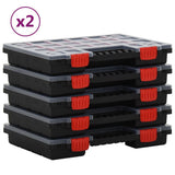 Vidaxx sortimentsæsker 10 stk 34,5x25x5 cm polypropylen
