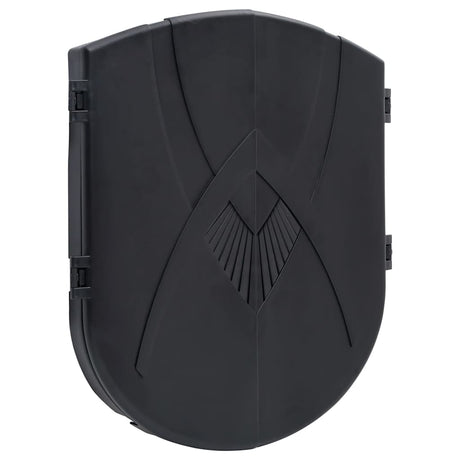 Vidaxl Dartboard Electric med dart polypropen sort