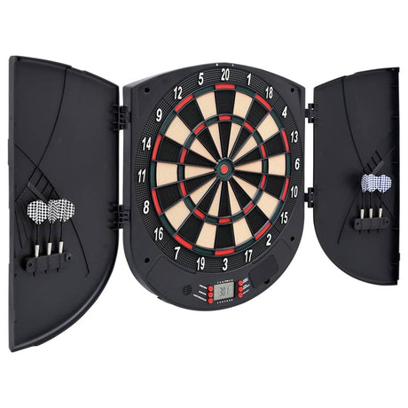 Vidaxl Dartboard Electric med dart polypropen sort