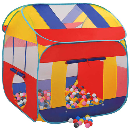 VidaXL legetelt med 550 bolde 123x120x126 cm