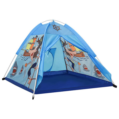 VidaXL legetelt til børn med 250 bolde 120x120x90 cm blå