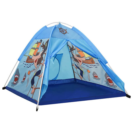 VidaXL legetelt til børn med 250 bolde 120x120x90 cm blå