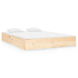 Vidaxl bedframe massief hout 120x190 cm