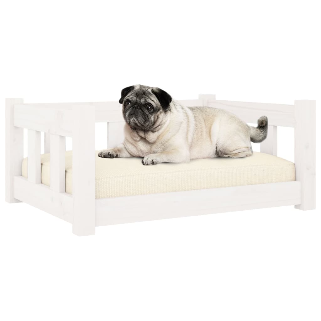 Vidaxl Dog Basket 65.5x50.5x28 cm Solid fyrretræ