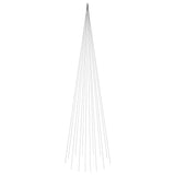 Vidaxl flagstang juletræ 1134 LEDS Kold hvid 800 cm