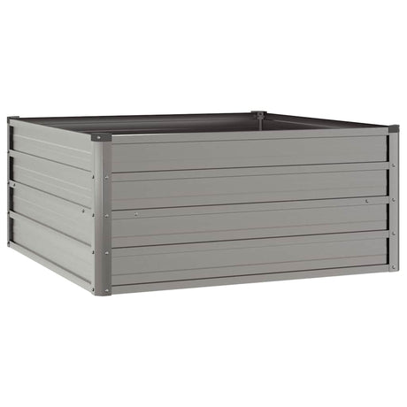 Vidaxl Planter hævet 100x100x45 cm Corten Steel Rusty