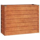 Vidaxl Planter hævet 100x40x77 cm Corten Steel Rusty