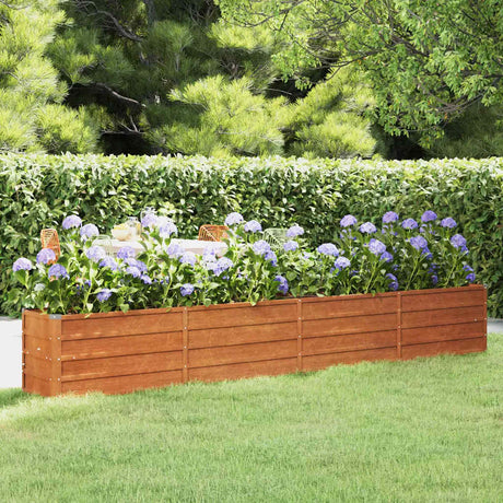 Vidaxl planter indsat 320x40x45 cm Corten Steel Rusty